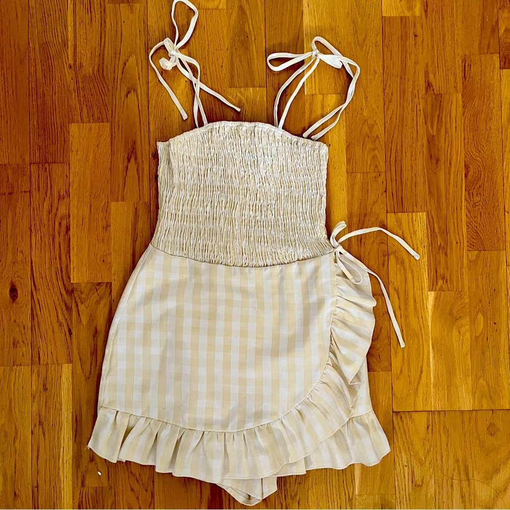 Missguided Striped Mini Skort